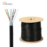 کابل شبکه outdoor نگزنس PVC تست پرمننت Nexans Cat6 SFTP PVC 305m