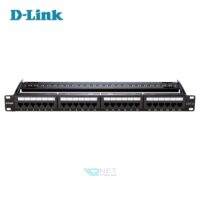 پچ پنل CAT 6UTP 24Port دی لینک مدل D-Link NPP-C61BLK241