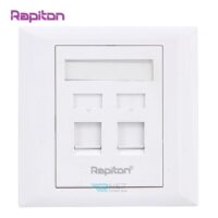 فیس پلیت 2 پورت رپیتون مدل Rapiton RP-FP1-2