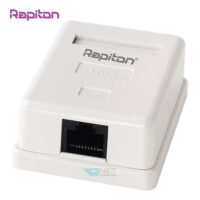 کیستون باکس(سرفیس باکس) 1 پورت Cat6 UTP رپیتون مدل Rapiton RP-SB1-6U1
