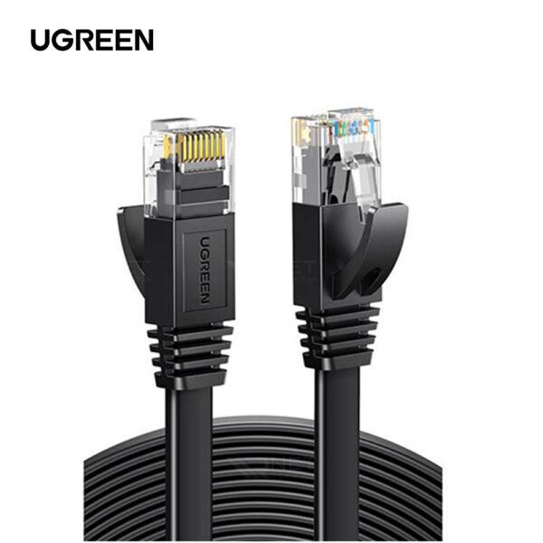 کابل پچ کورد 2 متری فلت یوگرین Ugreen 50174 PVC CAT6 UTP