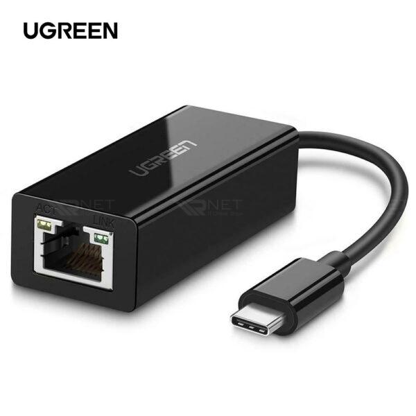 مبدل USB-C به شبکه گیگابیت یوگرین مدل 50307