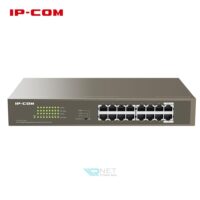 سوئیچ 16 پورت شبکه POE آی پی کام مدل IP-COM G1116P