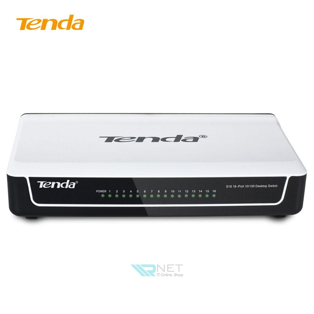 سوئیچ شبکه 16 پورت تندا مدل Tenda S16