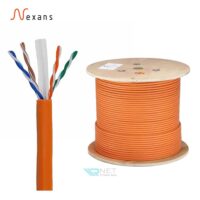کابل شبکه indoor نگزنس تست چنل Nexans cat6 UTP 305m