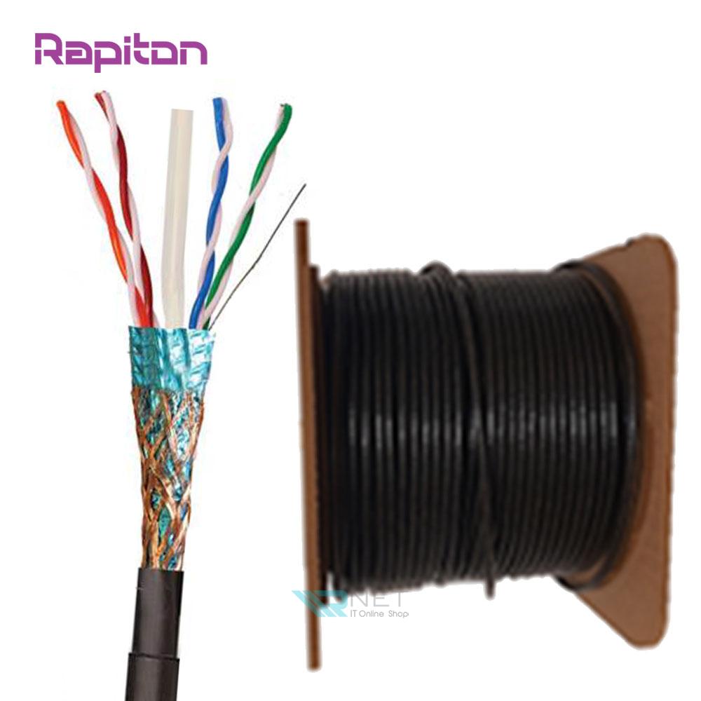 کابل شبکه Outdoor رپیتون Rapiton Cat6 SFTP Out-door 500m