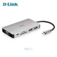 هاب USB & HDMI & VGA & Ethernet دی لینک مدل D-Link DUB-M910 (9-IN-1)