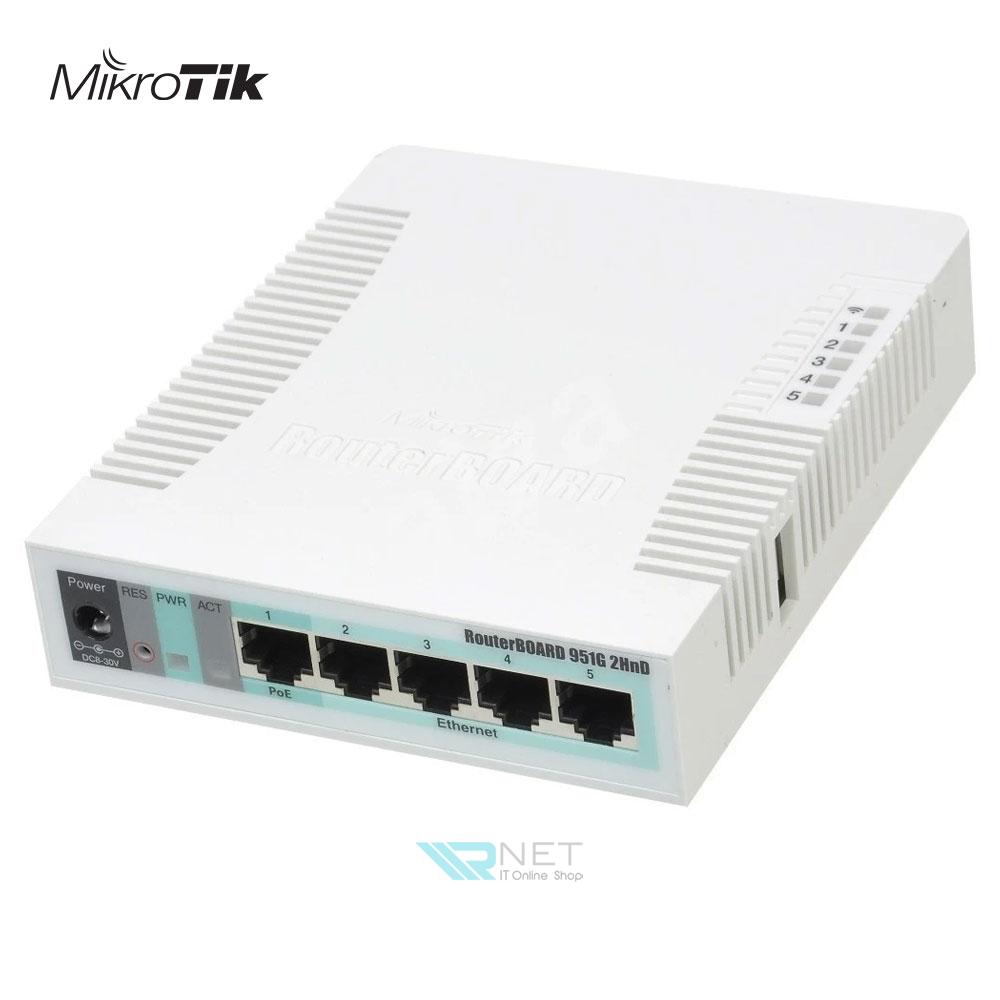 روتر میکروتیک مدل Mikrotik RB951G-2Hnd