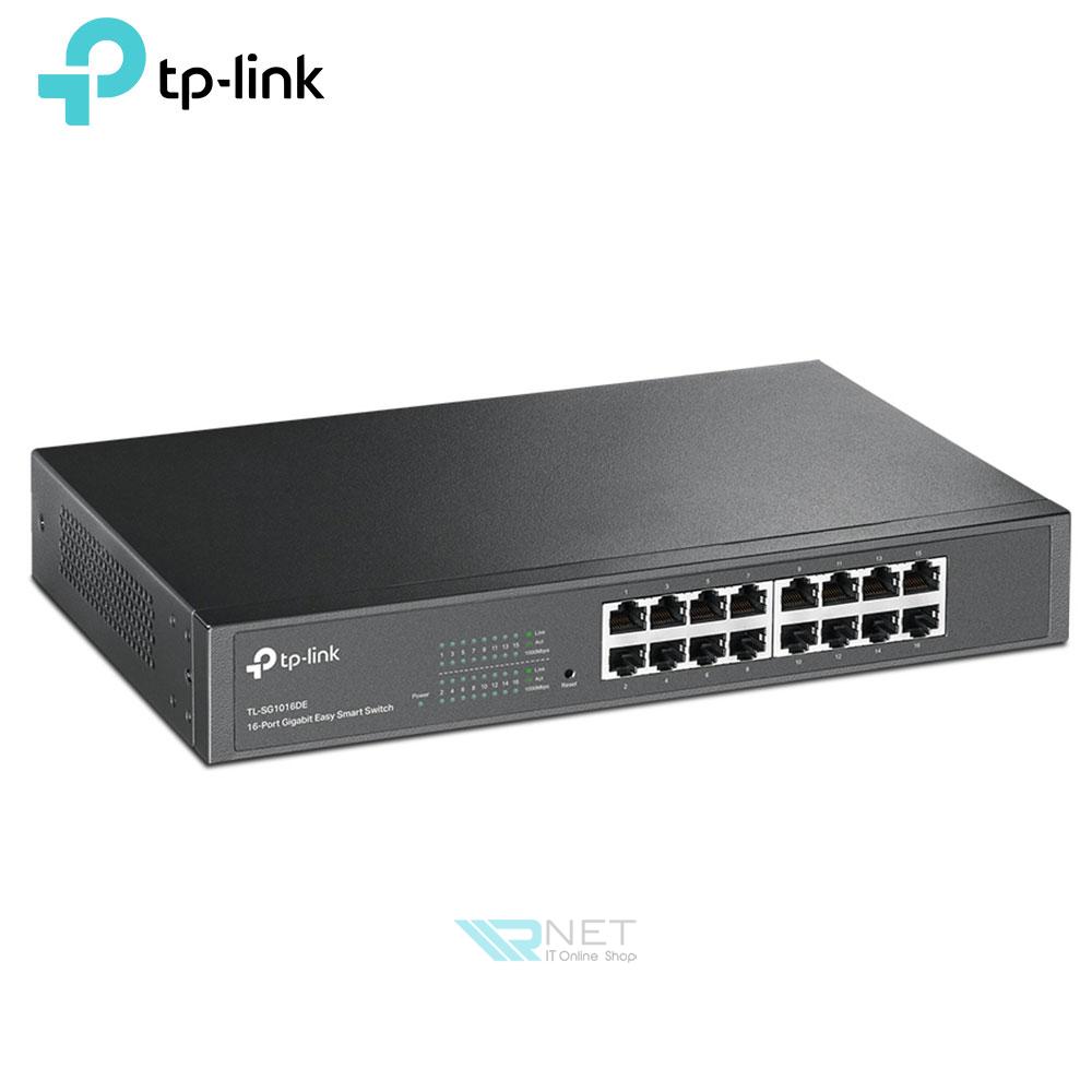 سوئیچ شبکه 16 پورت گیگابیت تی پی لینک مدل TP-Link TL-SG1016DE