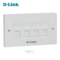 فیس پلیت 4 پورت دی لینک مدل D-Link NFP-0WHI41