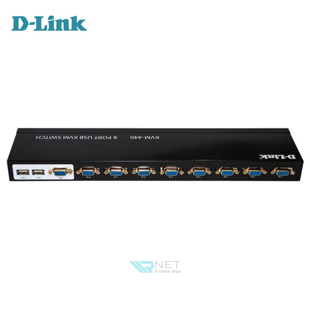 سوئیچ 8 پورت KVM دی لینک KVM-440