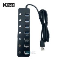 هاب 7 پورت USB0.3 کی نت مدل K-net H10