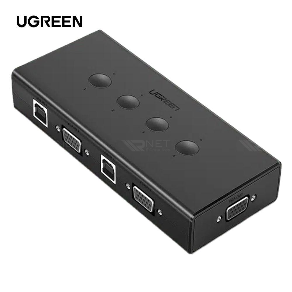 سوییچ 4 پورت USB KVM یوگرین مدل 50280