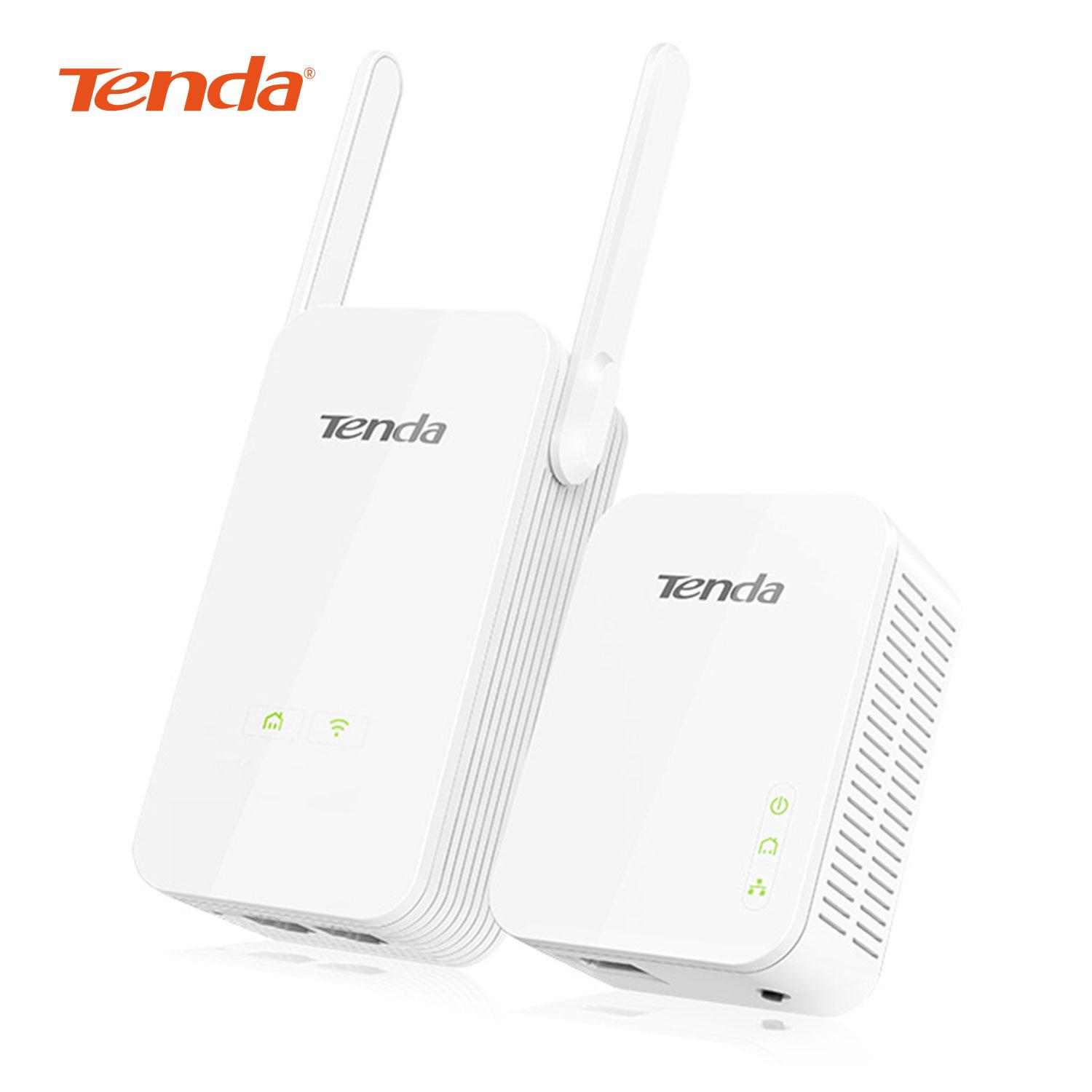 پاورلاین وایرلس N300 و کابلی گیگابیت تندا PH5 Kit بسته 2 عددی