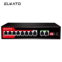 سوئیچ شبکه الکاتو 10 پورت POE  مدل EL-1SB0820GP-120W(V2)