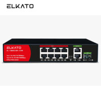 سوئیچ شبکه الکاتو 10 پورت POE  مدل EL-1SB0821GP-120W