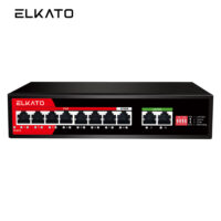 سوئیچ شبکه الکاتو 10 پورت POE مدل EL-1SG0820GP-120W(V2)