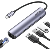 هاب 5 پورت USB-C یوگرین UGREEN مدل CM418 کد 10919مدل: 10919