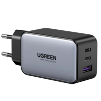 شارژر دیواری 65 وات با دو پورت USB-C و یک پورت USB-A یوگرین UGREEN مدل X553 کد 35042مدل: 35042