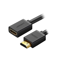 کابل افزایش طول 2.0 HDMI یوگرین مدل HD107-10141 طول 1 متر با رزولوشن 4K