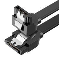 کابل SATA 3 راست به 90 درجه یوگرین مدل 30797-US217 طول 50 سانتی متر